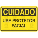 Use protetor facial 